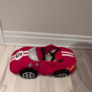 Speedy Red Plush Car Toy for Kids